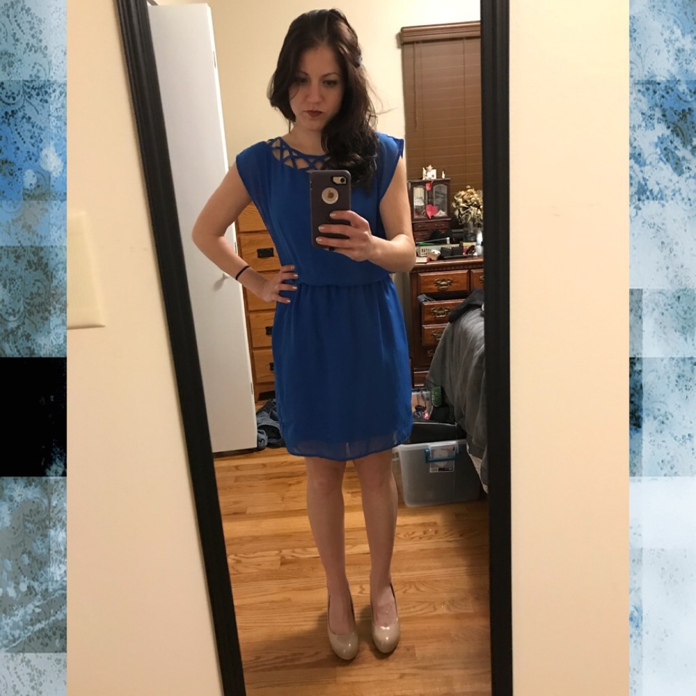❄️Royal Blue Party Dress❄️